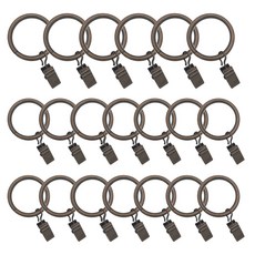 Kate Garden 窗簾夾環 3.2cm, 古銅色, 20個