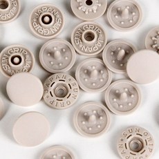 썬그립 T 단추 13mm, 베이지, 40세트 베이지, 40세트