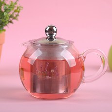 wishhouse 高級經典玻璃茶壺 WK-6394, 混色, 600毫升
