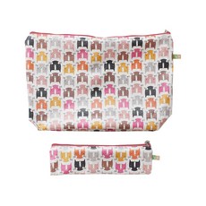 ACACIA 防水餐盤收納袋+餐具袋, 貓咪款, 1組