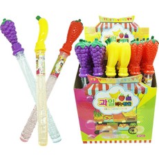 水果肥皂泡泡 3種*8入組, 葡萄、香蕉、草莓, 1套