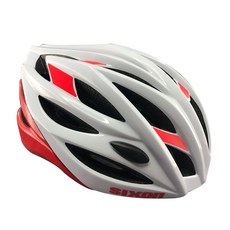 自行車頭盔, 白色 紅色, 1個