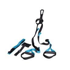 LIVEPRO TRX懸掛式訓練帶, 黑色+藍色