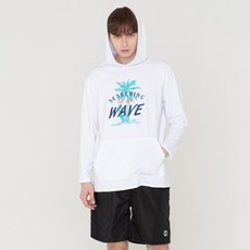 hmus 男款圖案印花連帽防風長袖上衣+短褲套裝