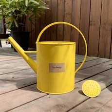 프레시가든 리얼 가드닝 물조리개 옐로 대, 1개