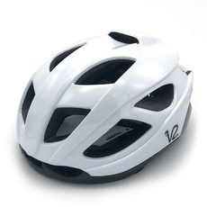 自行車安全帽, 白+黑