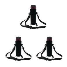 EUMES 經典水瓶提袋 750ml, 黑色的, 3個