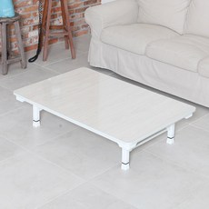 벨라홈 LPM 샤르망 5단 높이조절형 접이식 교자상 1200 x 800 mm, 화이트오크