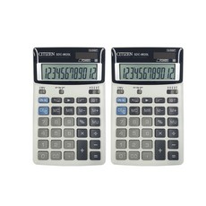시티즌 탁상용 계산기 SDC-8620L 2p, 아이보리