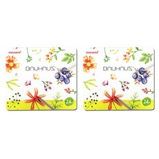 MONAMI 慕那美 色鉛筆盒 2入, 24 種顏色