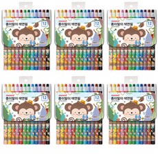 MONAMI 慕那美 Moniju 彩色鉛筆 6入組, 12色