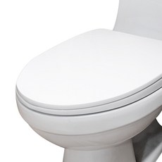 靜音硬式馬桶蓋, 白色, 1個