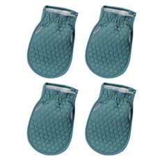 GUNU 목욕 샤워 다이아몬드 라운드 바디스크럽, 블루, 4개, 1개입