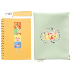 제이밀크 곰돌이푸 수유일지 세트, 하이베이비, 1세트