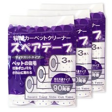 Shibata 膠帶清潔劑側切補充裝 3p, 3片, 3個