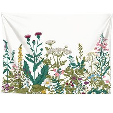 The Flow Company 植物花卉織物海報 掛毯, 4