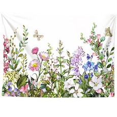 더플로우컴퍼니 보테니컬 플라워 패브릭포스터 태피스트리, 6