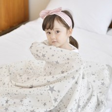 ahtty blanc 兒童人造絲涼感被, Galaxy Star 閃耀星空, 1條