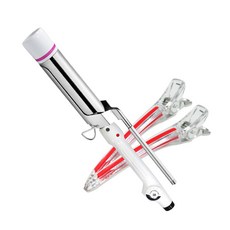 CREATE 鈦金屬造型捲髮棒 25mm TR-360 + Takara 髮夾 2入組, 混合色