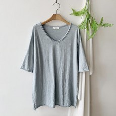 팡팡샵 J 런치브이 임부용 반소매 티셔츠