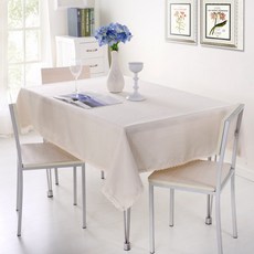 Block Mart 素色餐桌布 布料 極簡桌巾, TYPE 7, 2人(90 x 90 cm)