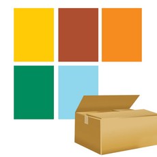 Daewon Woodboard 彩色板 G 5件組 440 x 590 mm, 5mm, 1套