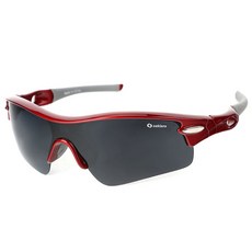 오클랜즈 프리미엄 편광고글 Q350, 와인프레임 + 스모그렌즈, 1개
