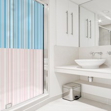 디자인수풀 북유럽스타일 무점착 샤워 윈도우 시트지, NSW 840