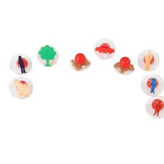 레디투런 유아 스탬프 우리가족 세트, 혼합색상, 1개