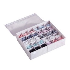 Market Pio高級北歐風內衣收納盒 30格 隨機出貨, 1個