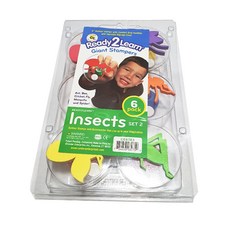 Ready2learn 幼兒郵票昆蟲套組, 混色