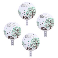 風扇防塵罩 4入, 自行車和樹