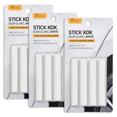 Secret Stick Cock 門擋 4入, 白色, 3套
