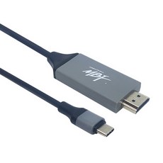 MYBESTFRIEND Type-C 無電源 有線 MHL 鏡像傳輸線 MBF-C2H3, 混合色, 1個, 3m