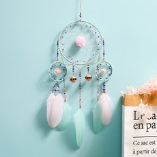 JH컴퍼니 플라워 포인트 드림캐쳐, 혼합색상