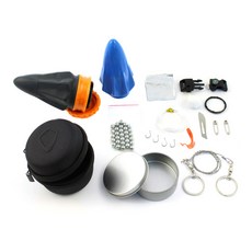 더포켓샷 서바이벌 키트 위드 케이스, 혼합색상, 1세트