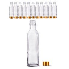 Mir Korea 螺旋方瓶 FN300S 透明, 300ml, 12個