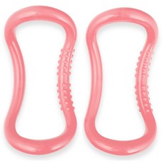 Body Formula Balanis 瑜珈環 2入, 蜜桃色, 2個
