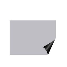 루미레브 붙이는 자석 화이트보드 벽지용 사각, 내추럴그레이, 1개