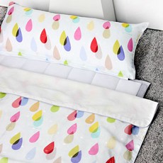 wisemama Rainbowwood Lop宮頸脊柱微纖維Punggi Punggi Punggi狗夏季孩童Nap Banket集合和分離類型, 混色