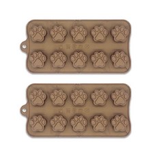 熊掌10球矽膠模具, 單色, 2個