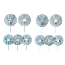 블럭마트 선풍기 안전 그물 커버 10p, 랜덤발송, 10개