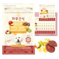와그작 강아지 하루간식, 소고기랑 과일야채, 30g, 14개