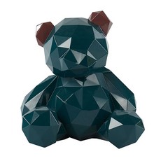 Kkumi 小小作坊 Modern circus series Baby bear 室內裝飾品, 綠色