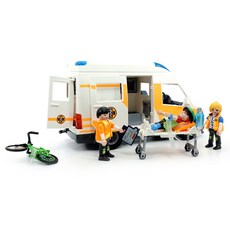 playmobil 摩比人 救護車玩具 70049, 1個