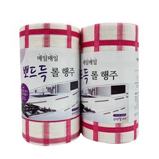 捲筒式廚房不織布巾, 50件, 2個