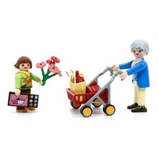 playmobil 摩比人 奶奶和兒童玩具 70194, 1個