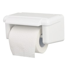 Insbil ABS手機支架衛生紙架, 白色, 1個
