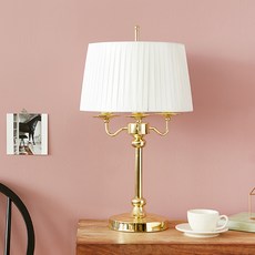 MARKET B GRACE 檯燈 E26X3 KS2060T, 金色