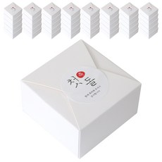 蕾絲包裝盒白色100p+個娃娃貼紙韓文1 100p, 混色, 1套